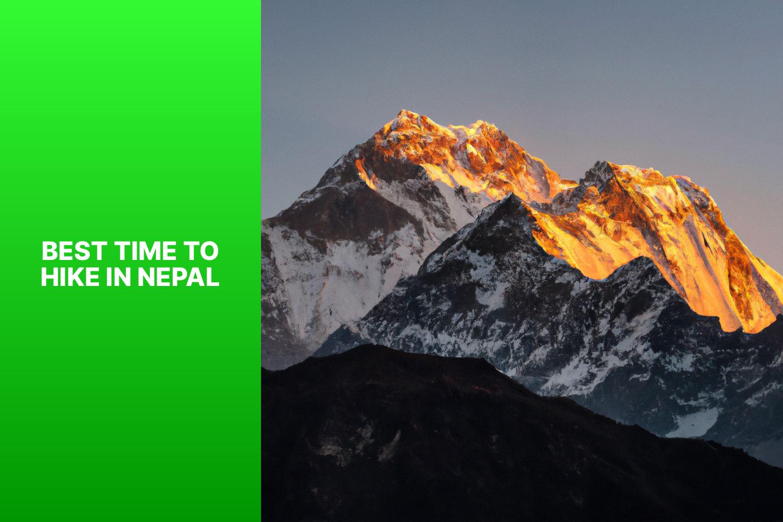 best time to hike in nepal3n4e