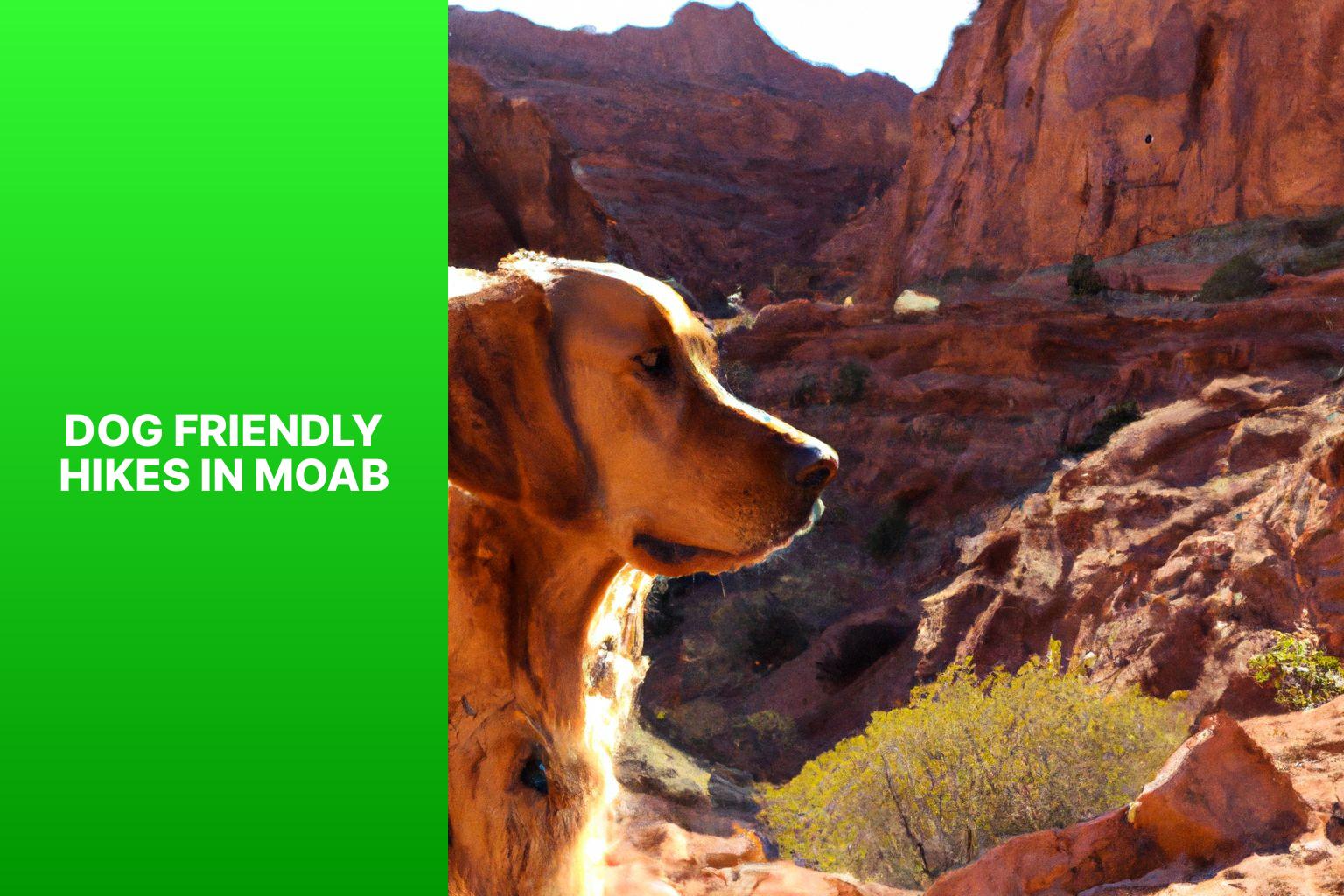dog friendly hikes in moab1n5v