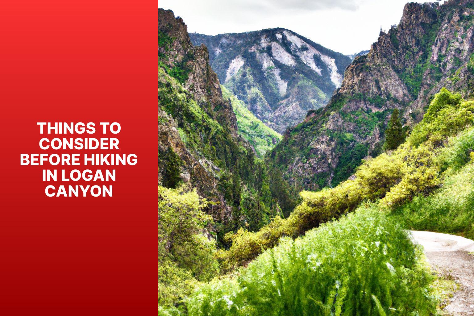Things to Consider Before Hiking in Logan Canyon - Hikes in Logan Canyon Utah 
