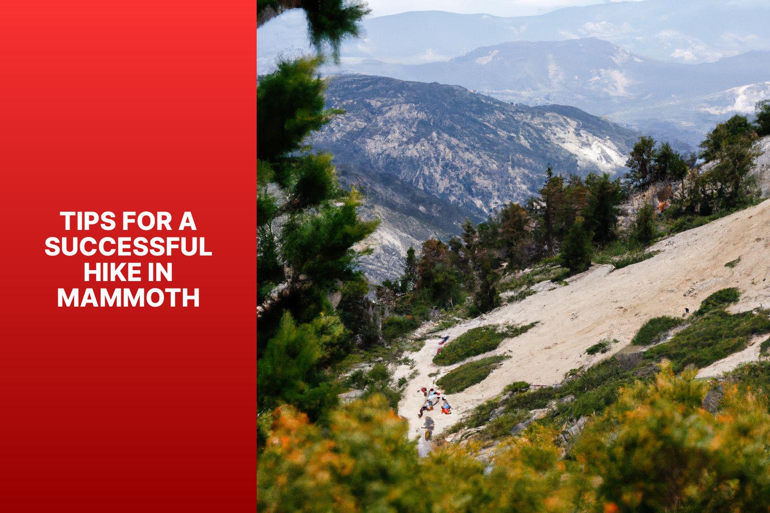 Tips for a Successful Hike in Mammoth - Hikes in Mammoth 