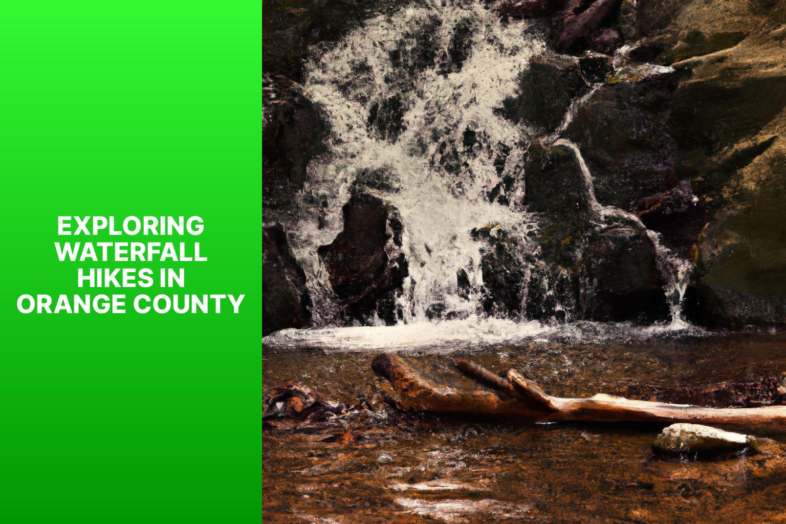Exploring Waterfall Hikes in Orange County - Hikes in Orange County With Waterfalls 