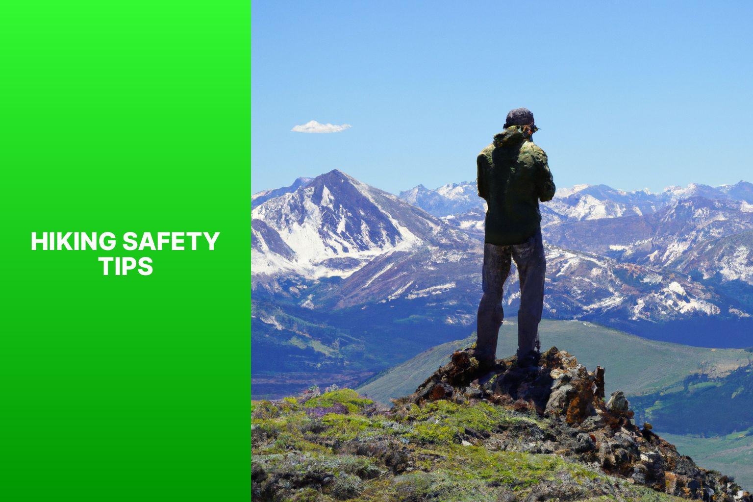 Hiking Safety Tips - Hikes Near Dillon Co 