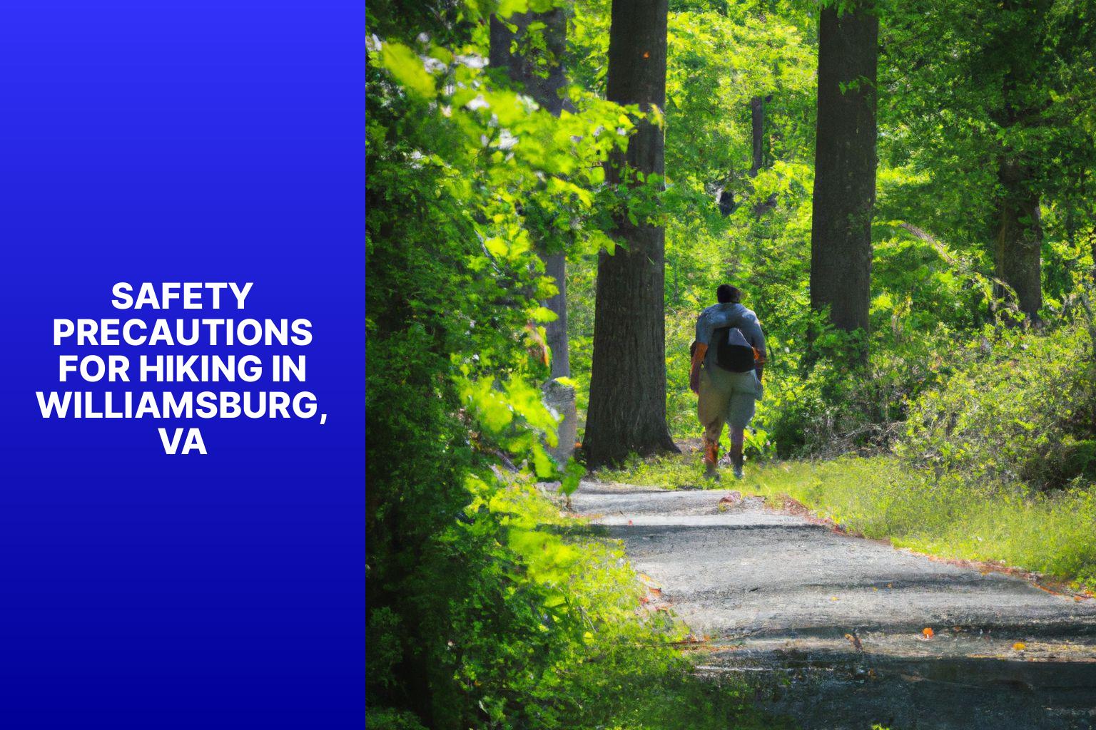 Safety Precautions for Hiking in Williamsburg, VA - Hiking Trails in Williamsburg Va 