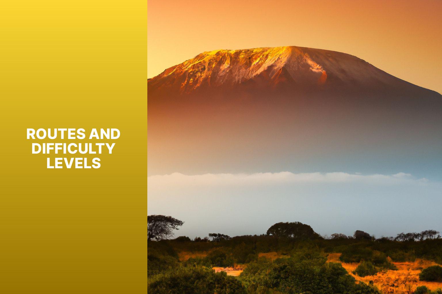 Routes and Difficulty Levels - How Hard is It to Hike Kilimanjaro 