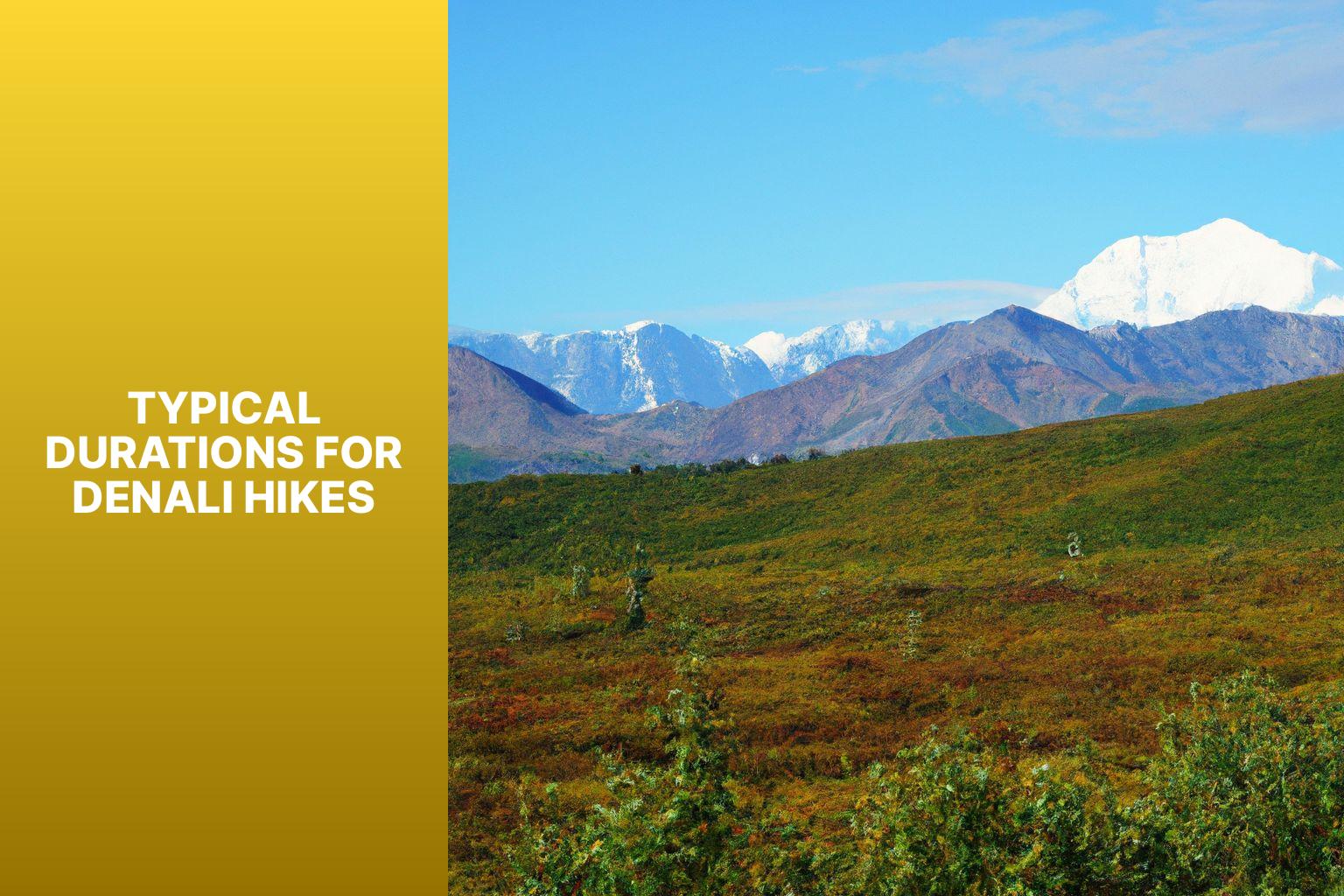Typical Durations for Denali Hikes - How Long Does It Take to Hike Denali 