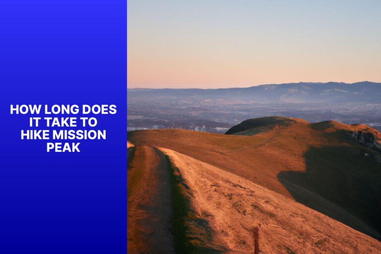 How Long Does It Take to Hike Mission Peak