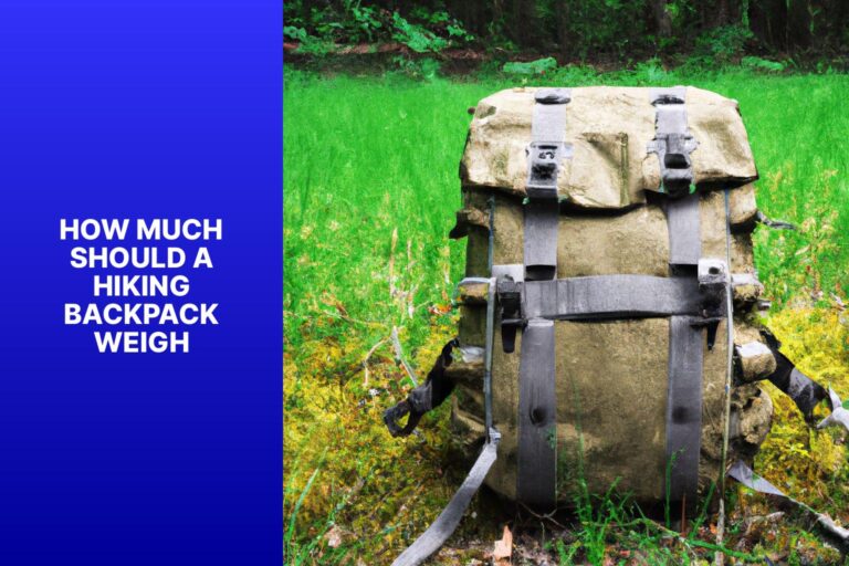 How Much Should a Hiking Backpack Weigh