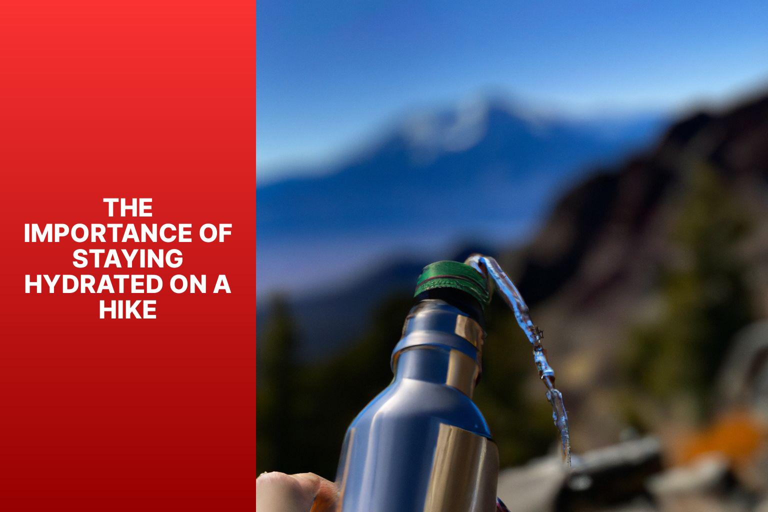 The Importance of Staying Hydrated on a Hike - How Much Water to Bring on a Hike 