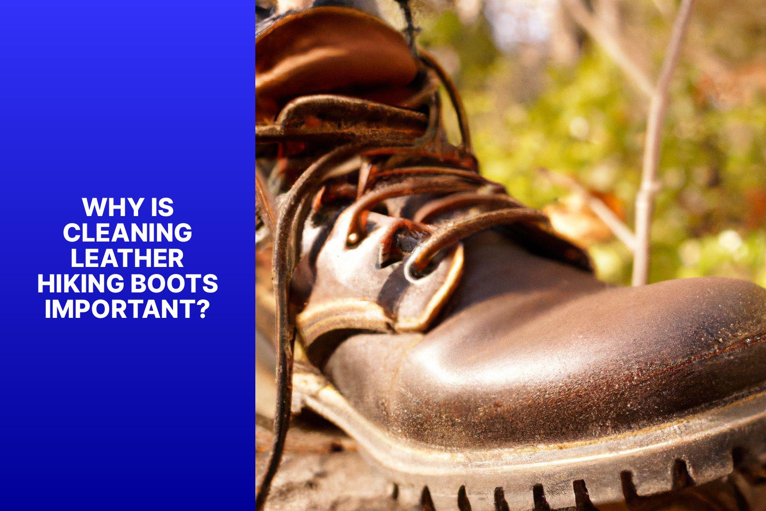 Why is Cleaning Leather Hiking Boots Important? - How to Clean Leather Hiking Boots 