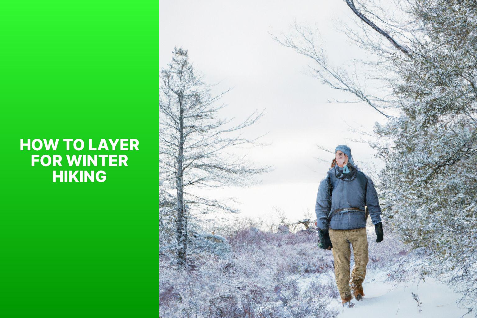 how to layer for winter hikingwi3z