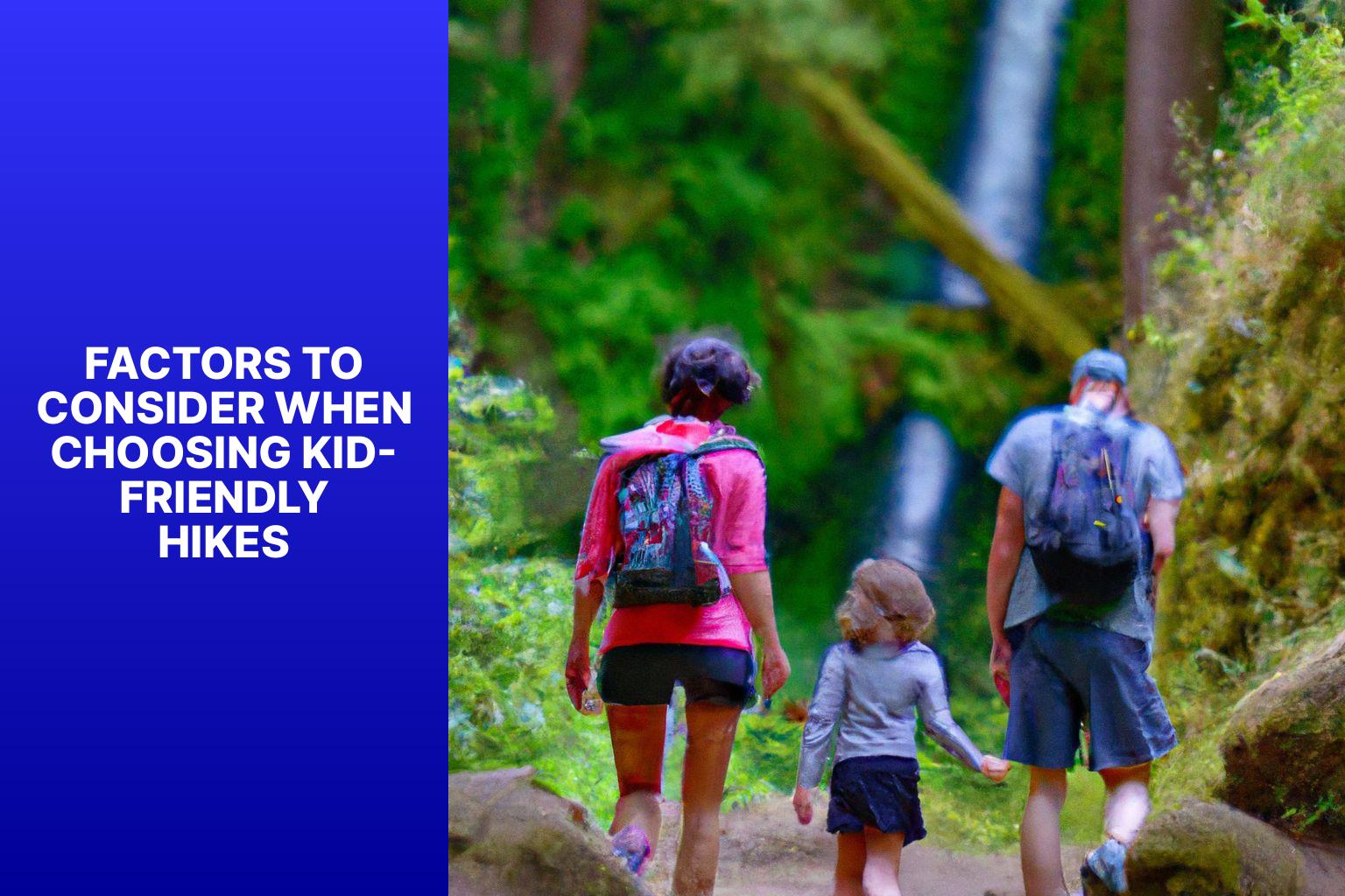 Factors to Consider When Choosing Kid-Friendly Hikes - Kid Friendly Hikes in Portland 