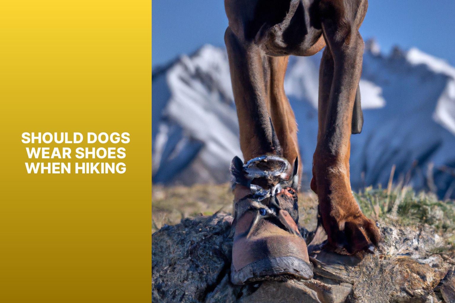 should dogs wear shoes when hiking6mee