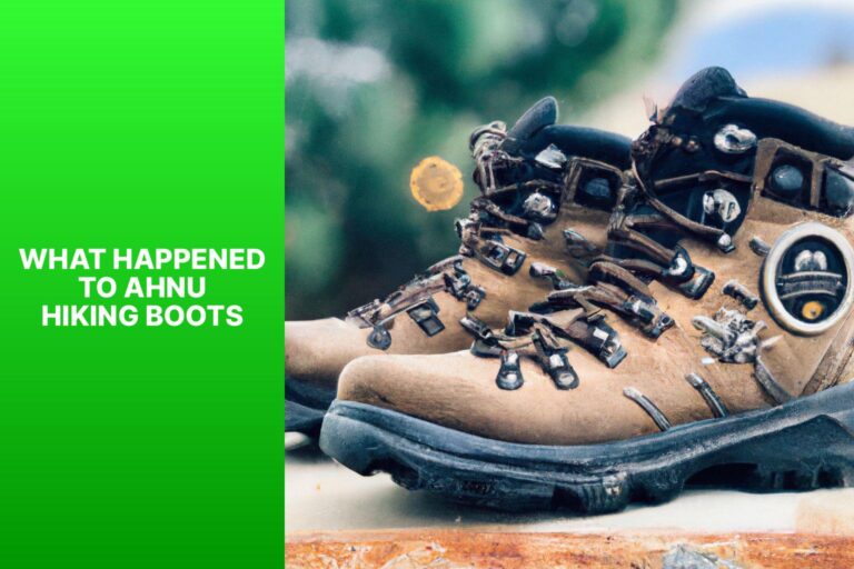 What Happened to Ahnu Hiking Boots
