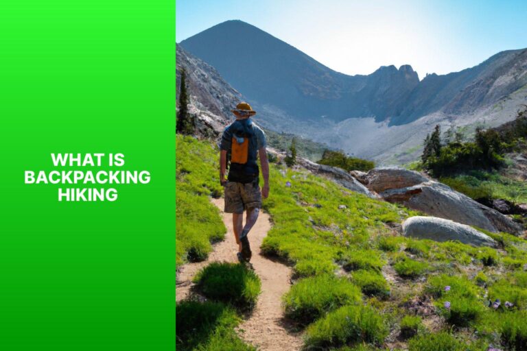 What is Backpacking Hiking