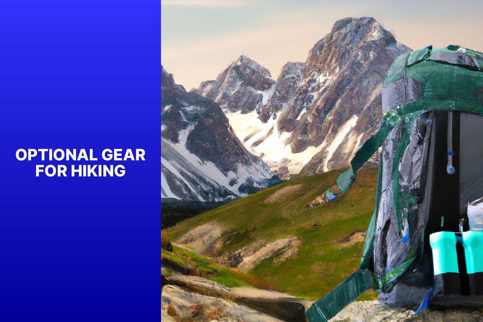 Optional Gear for Hiking - What to Bring Hiking 