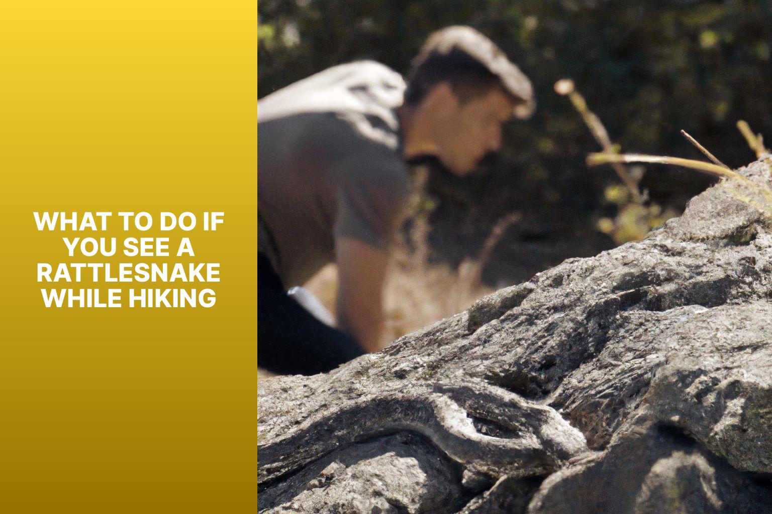 what to do if you see a rattlesnake while hikingtup0