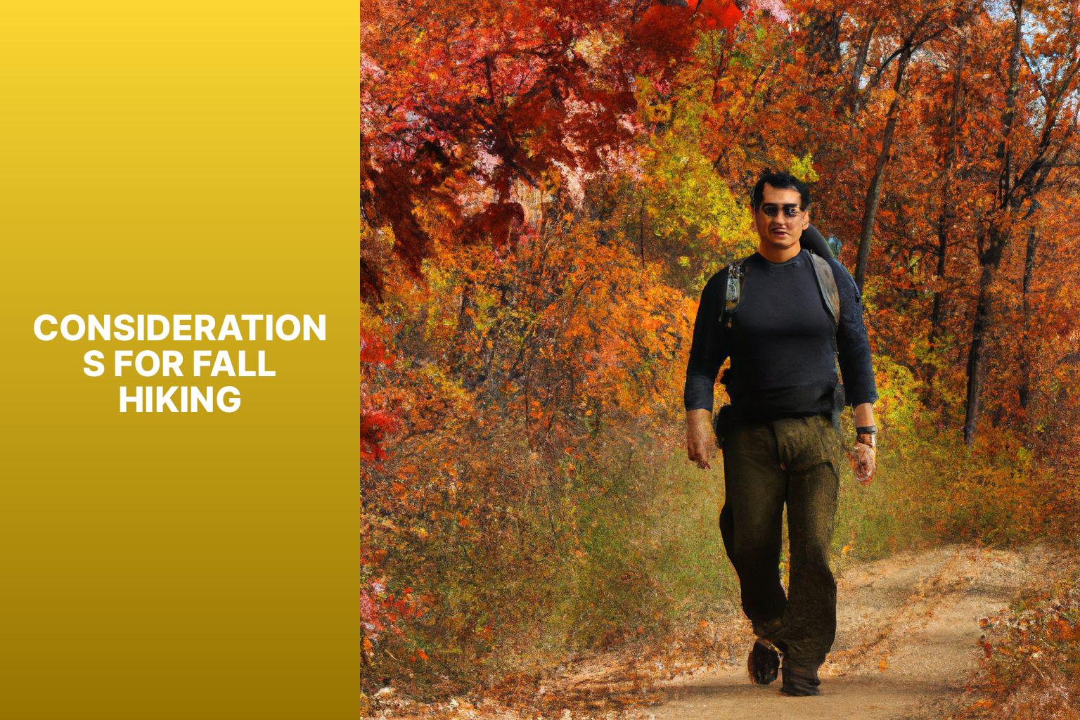 Considerations for Fall Hiking - What to Wear Hiking in Fall 