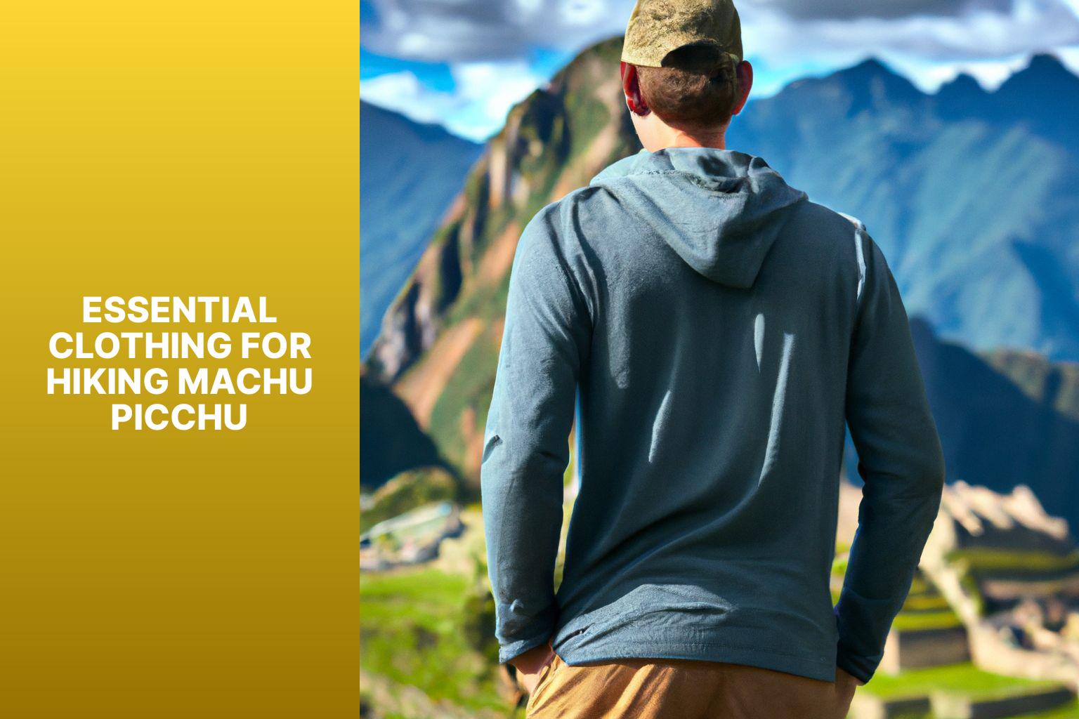 Essential Clothing for Hiking Machu Picchu - What to Wear Hiking Machu Picchu 