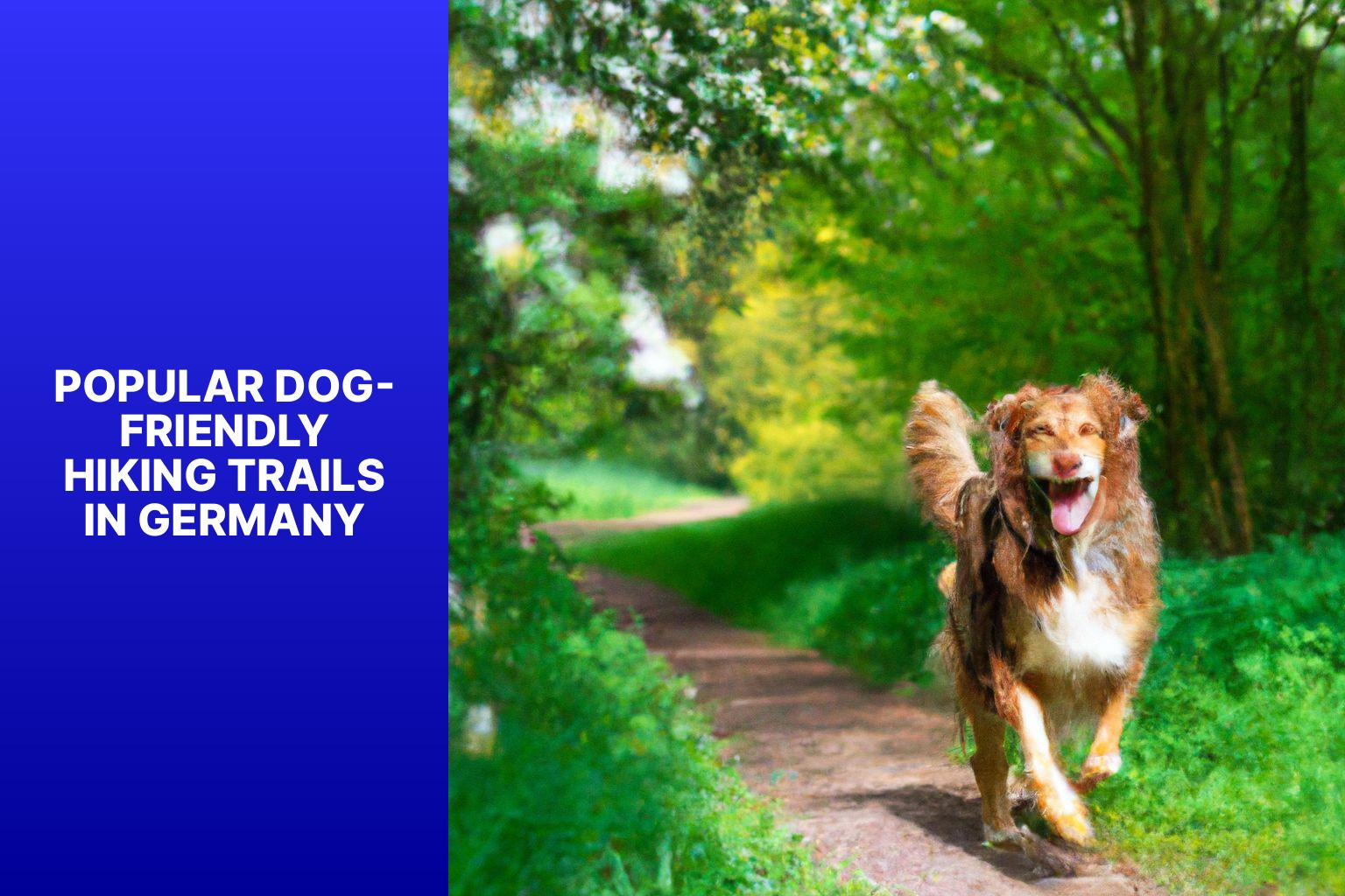 Popular Dog-Friendly Hiking Trails in Germany - Where Does the Dog Hike in the Spring in German 