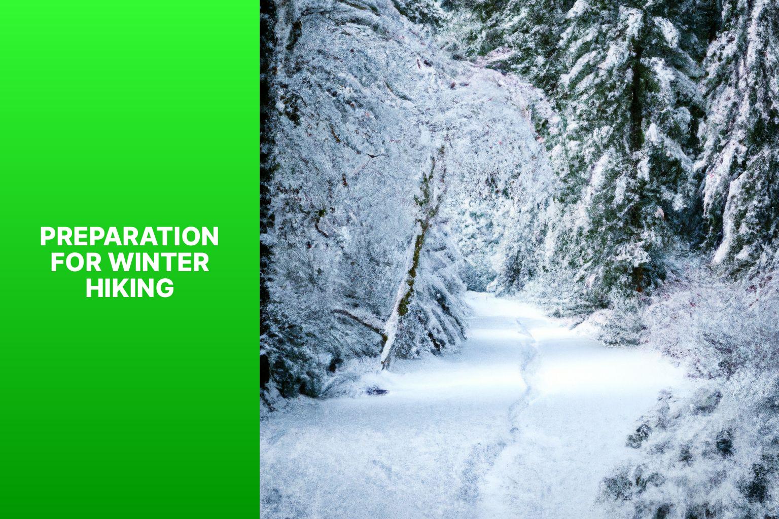 Preparation for Winter Hiking - Winter Hikes in Oregon 